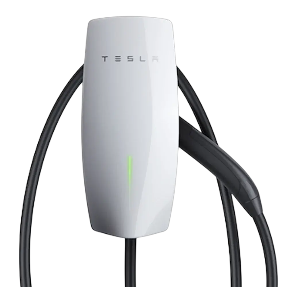 Cargador Tesla Wall Connector de pared con manguera de tipo 2