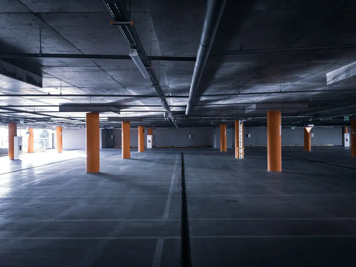 Preinstalación de cargadores en garaje comunitario