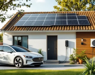 Instalación cargador coche eléctrico casa unifamiliar